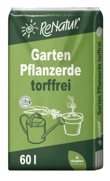 Garten-Pflanzerde 60L torffrei Selbstabholung